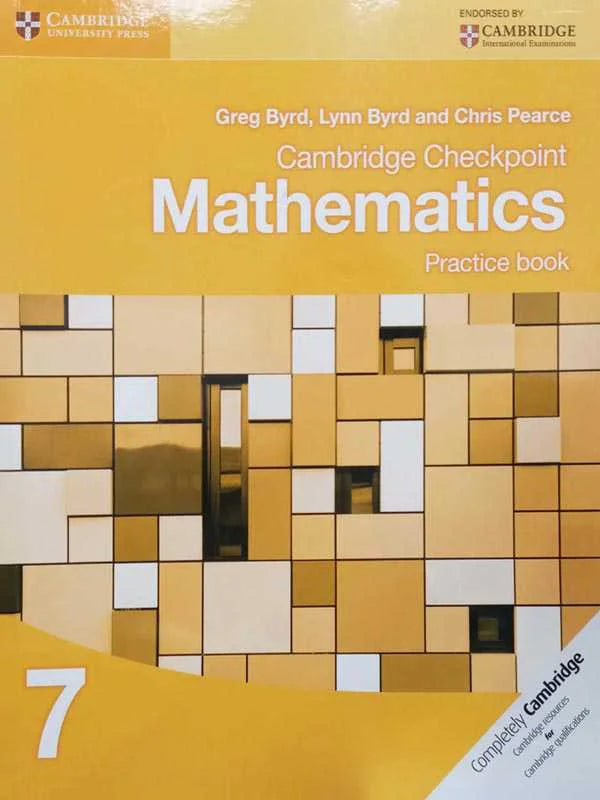 Cambridge Checkpoint Mathematics Practice Book