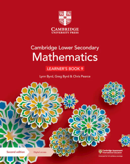 Cambridge Lower Secondary Mathematics Learner's Book with Digital Access (1 Year)