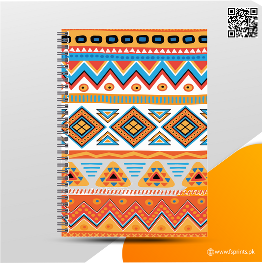 Mexican Pattern Premium Spiral Notebooks