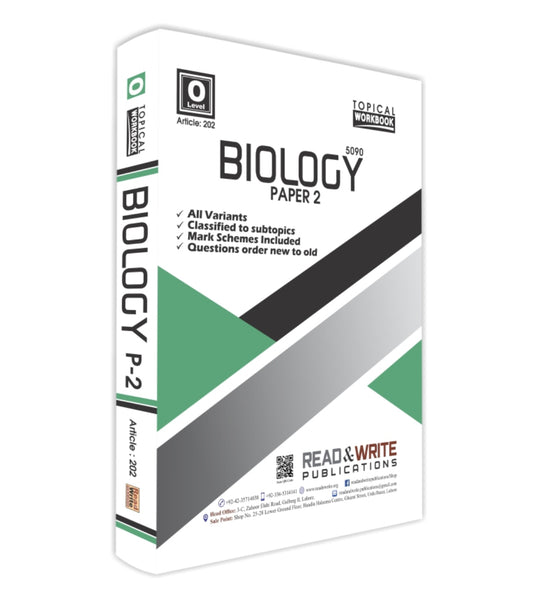 202 Biology O Level Paper 2 Work Book