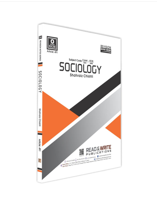 491 Sociology O Level Topical Past Papers and Notes