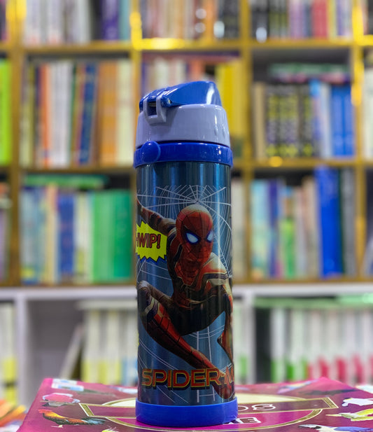 Spider-Man Thermal Water Bottle Blue