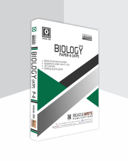 204 Biology O Level Paper-6 ATP Topical Workbook