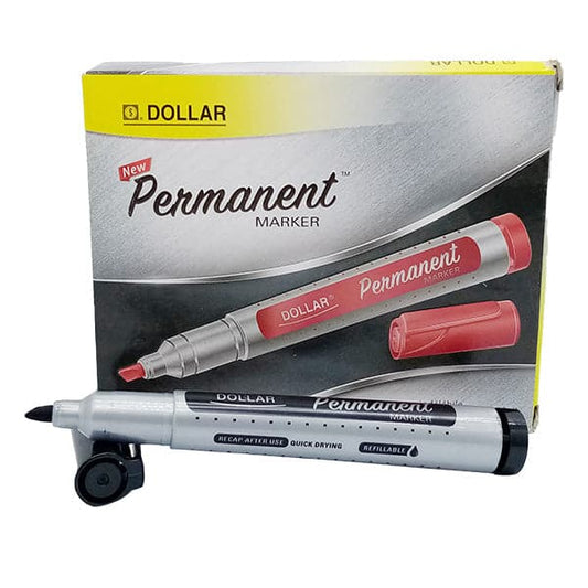 Dollar Permanent Marker Chisel Tip Single Piece
