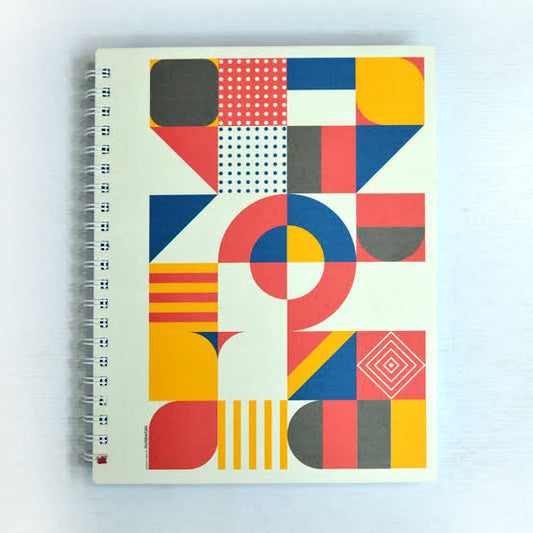 Paperwork Retro Vision Spiral Notebook A4