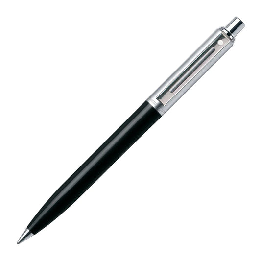 Sheaffer Sentinel Collection 321 Black Brushed Chrome Trim Ballpoint Pen
