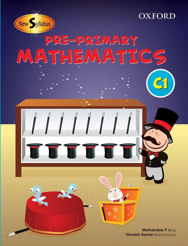 Oxford New Syllabus Pre-Primary Mathematics Workbooks