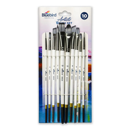 Bluebird Classic Mix Art Brush Set of 10 - 65629
