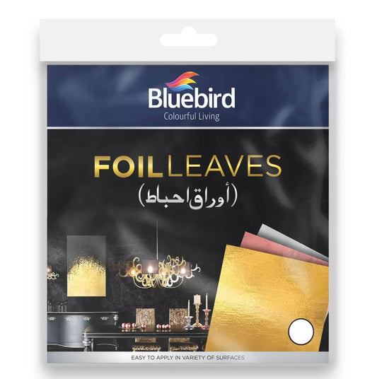 Bluebird Foil Leaves - Gold - Pack of 50